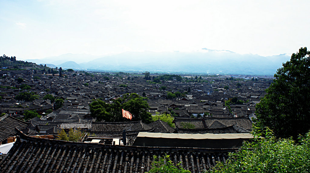 古镇全貌(束河) 摄影 严老头