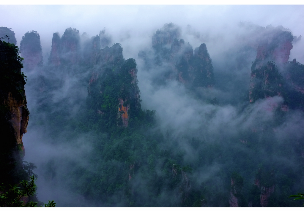 张家界之山 摄影 秋外天