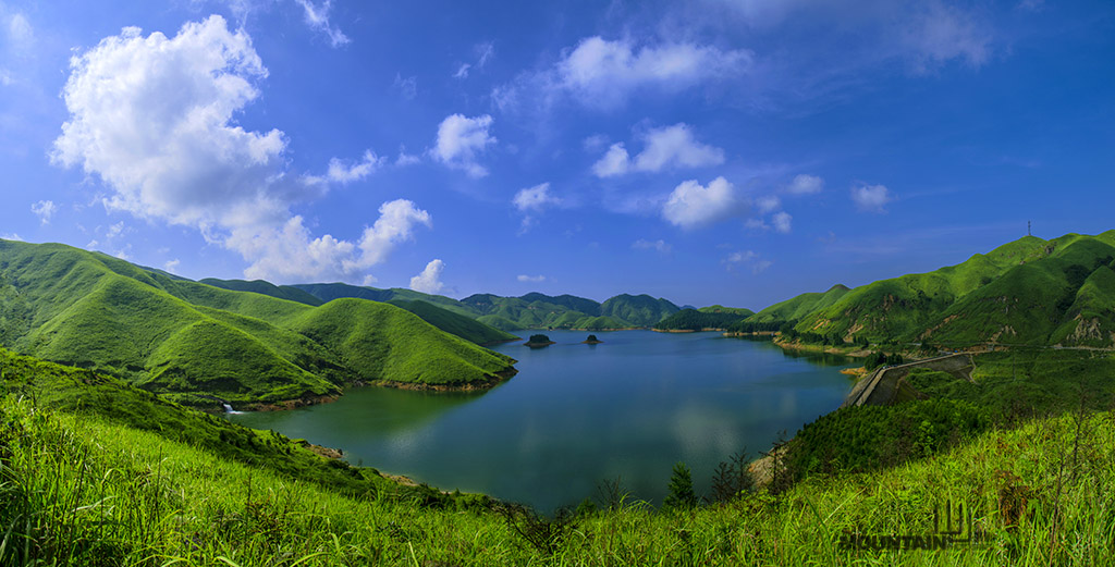 天湖风光 摄影 山山溪流