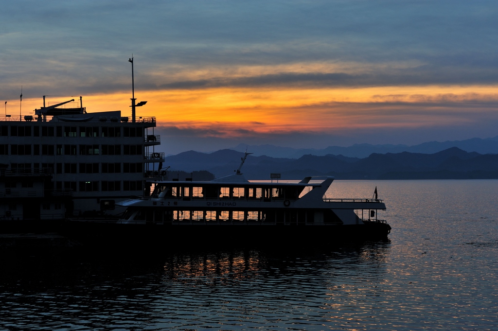 夕照千岛湖 摄影 森调队员