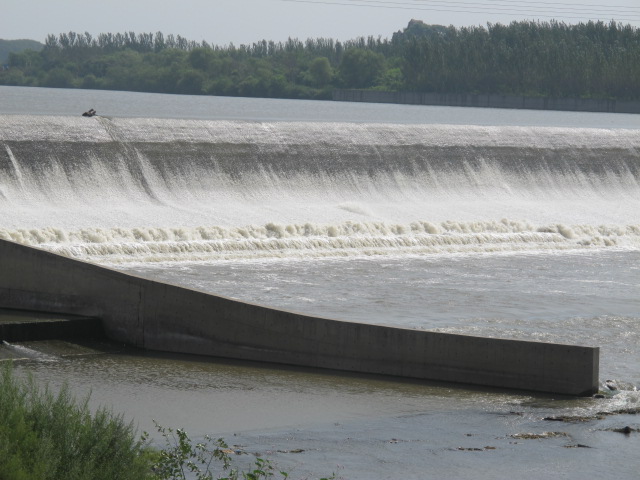 沈阳浑河水坝 摄影 叶枫红