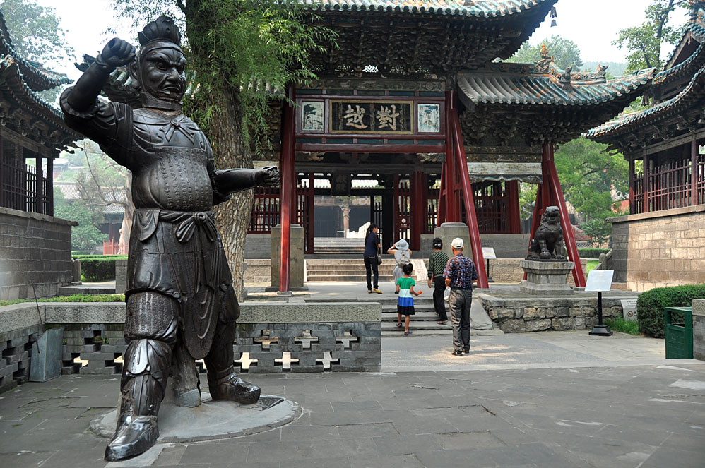 晋祠 金人台武士 摄影 毫克