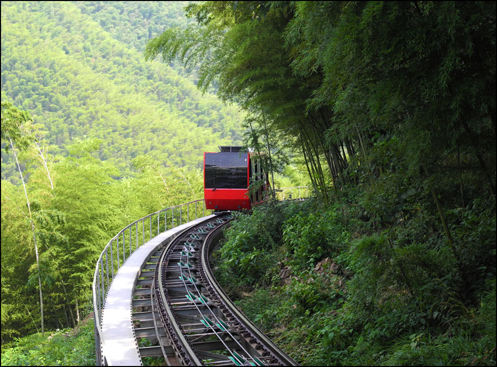 登山轨道车 摄影 老尼康