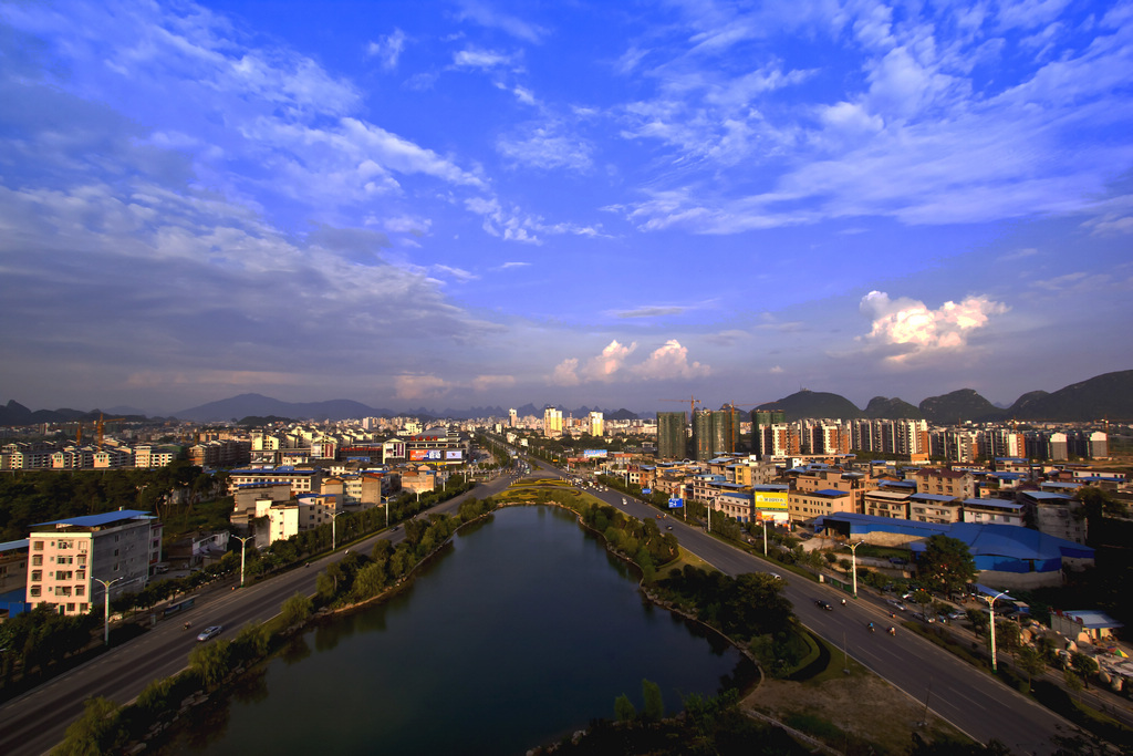 城市------桂林 摄影 漓讧奇峰