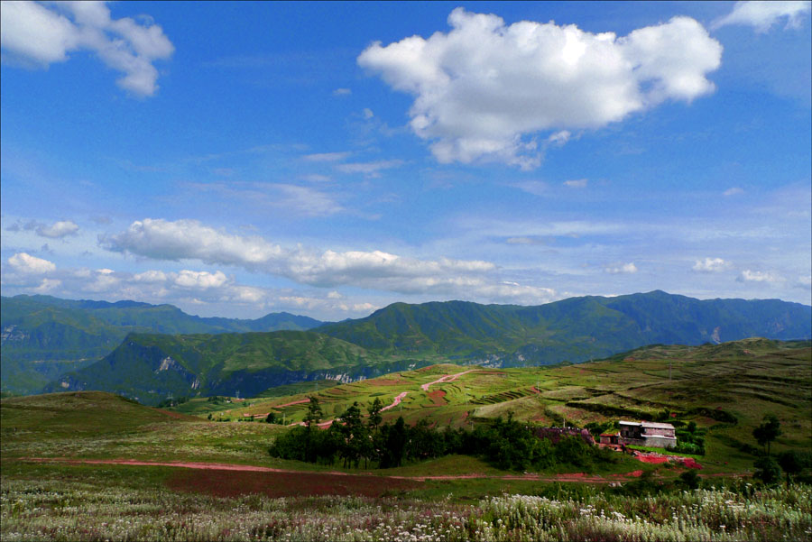 宁静小山村 摄影 孤独的牜