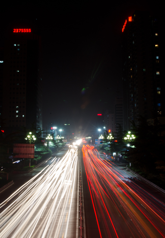 城市夜景 摄影 狼鹰