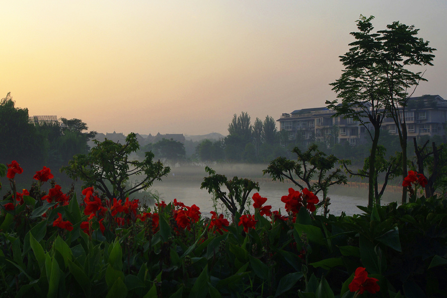 城市风景--清水河畔（3） 摄影 j-xiao