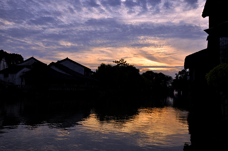 江南水乡------乌镇(西栅35)夕阳西下 摄影 秋天的玫瑰