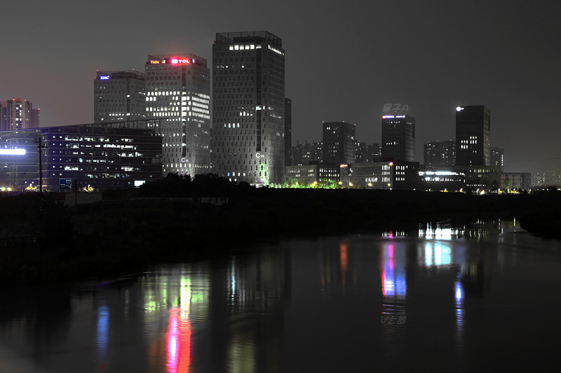 城市夜画 摄影 黑子A