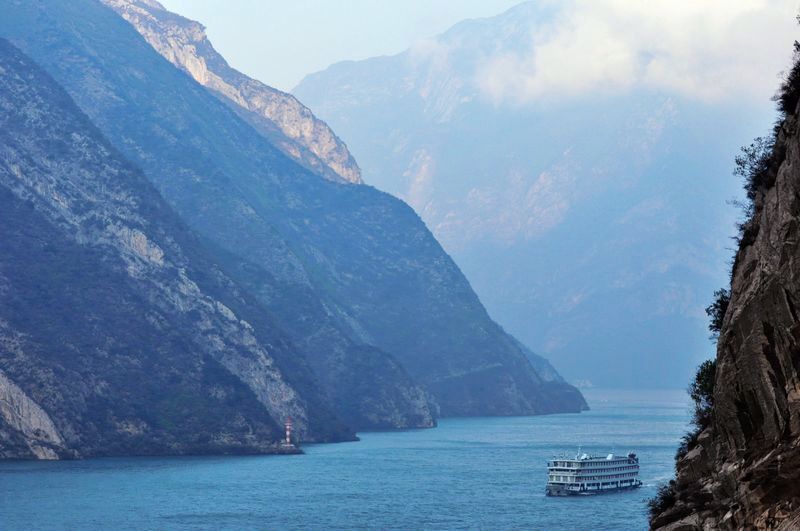 [长江三峡] • 高峡出平湖 摄影 一帆581009