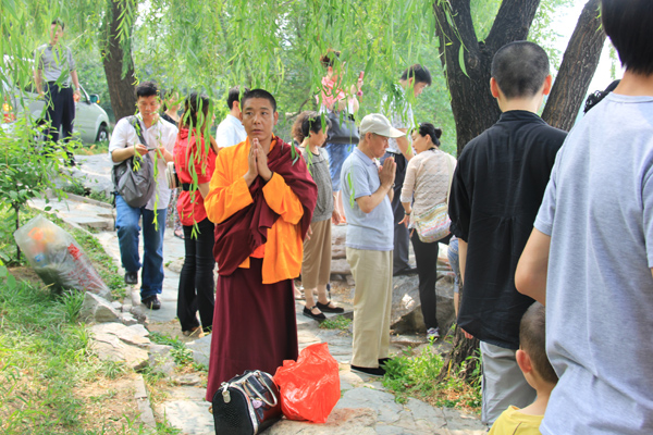 放生后祈福 摄影 小天霖