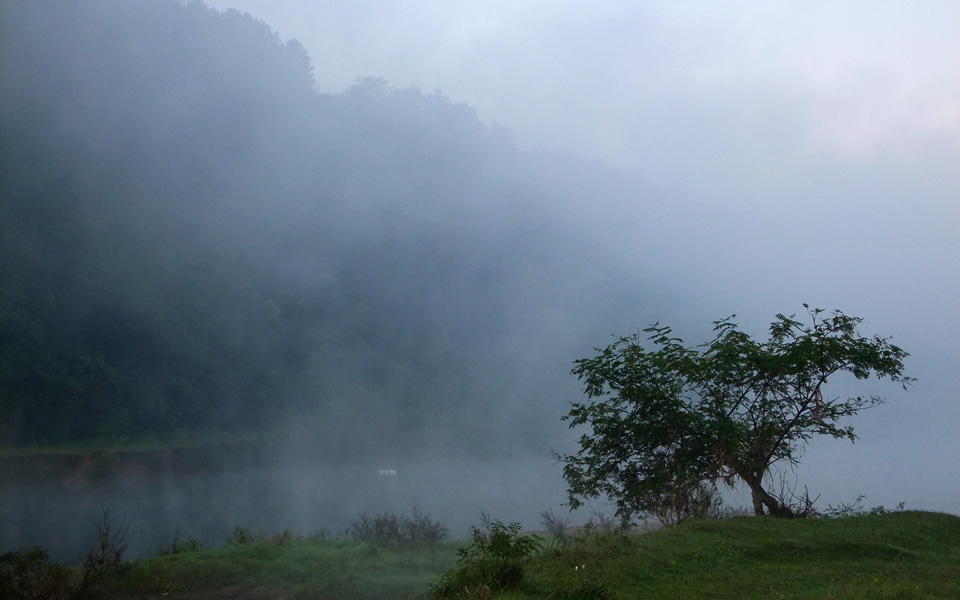 龙舒河晨雾3 摄影 丰雨