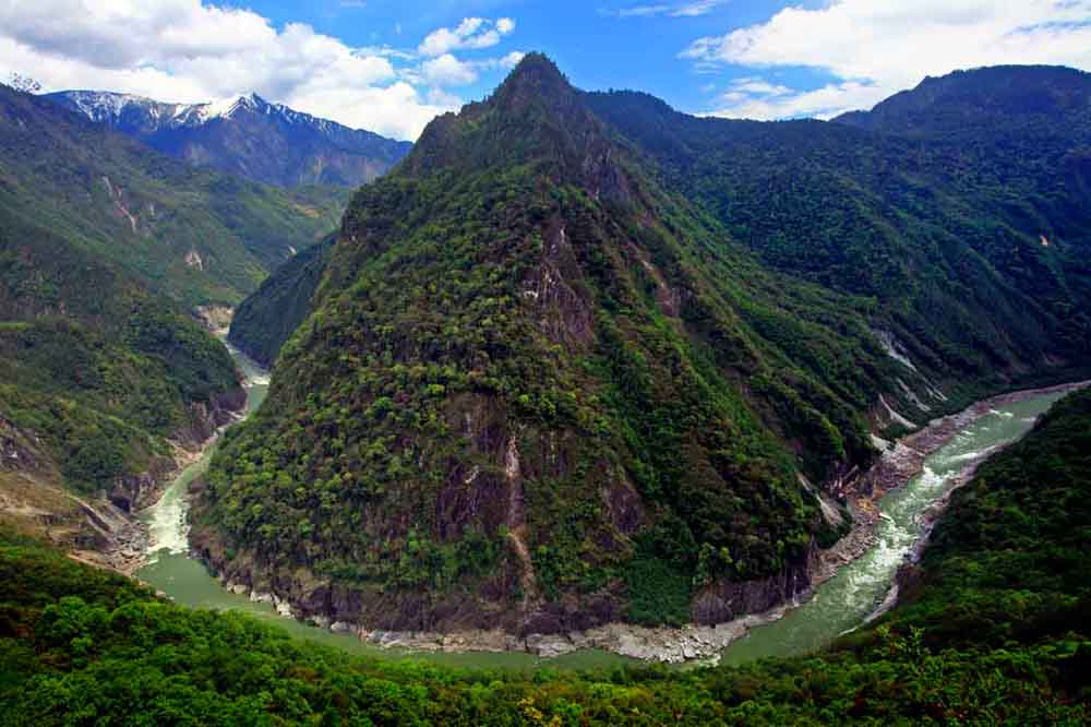 世界最大峡谷-雅鲁藏布大峡谷大拐弯 摄影 神鹰京翔