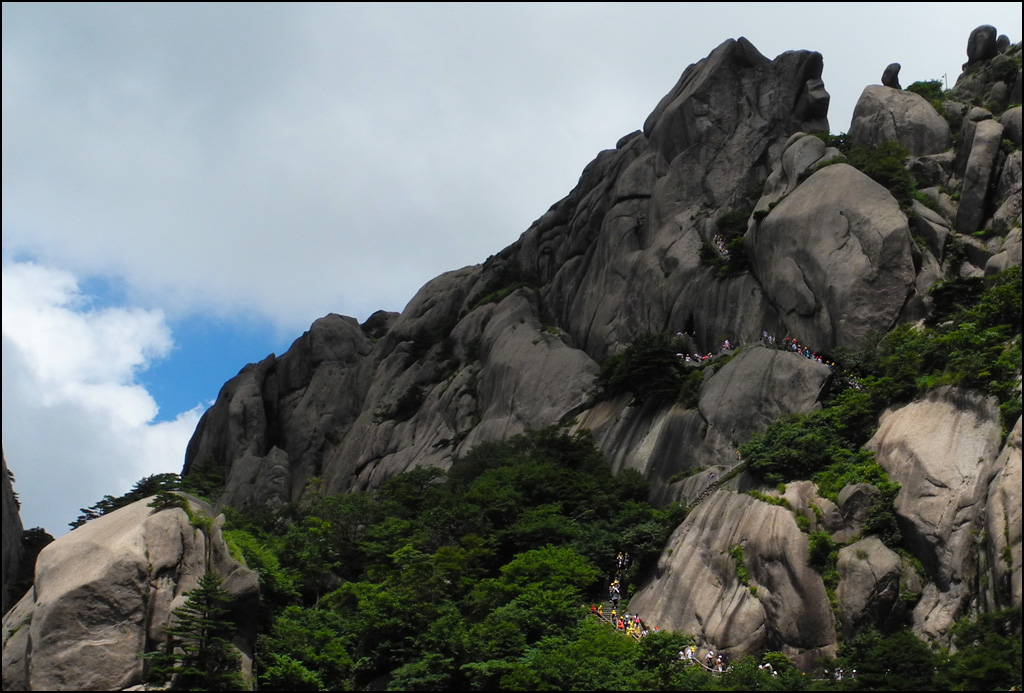 登拇指峰 摄影 老尼康