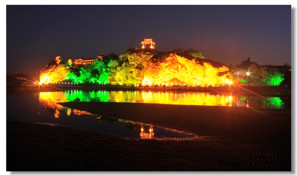 夜景习作—2 摄影 冰峰雪莲