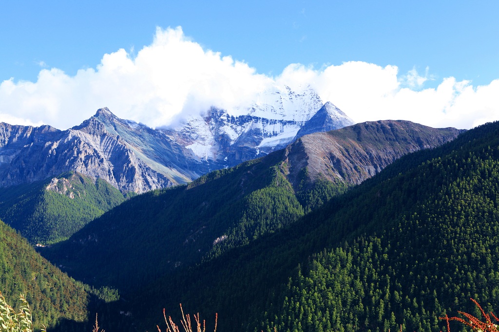 仁慈雪山——亚丁 摄影 侠女西边雨