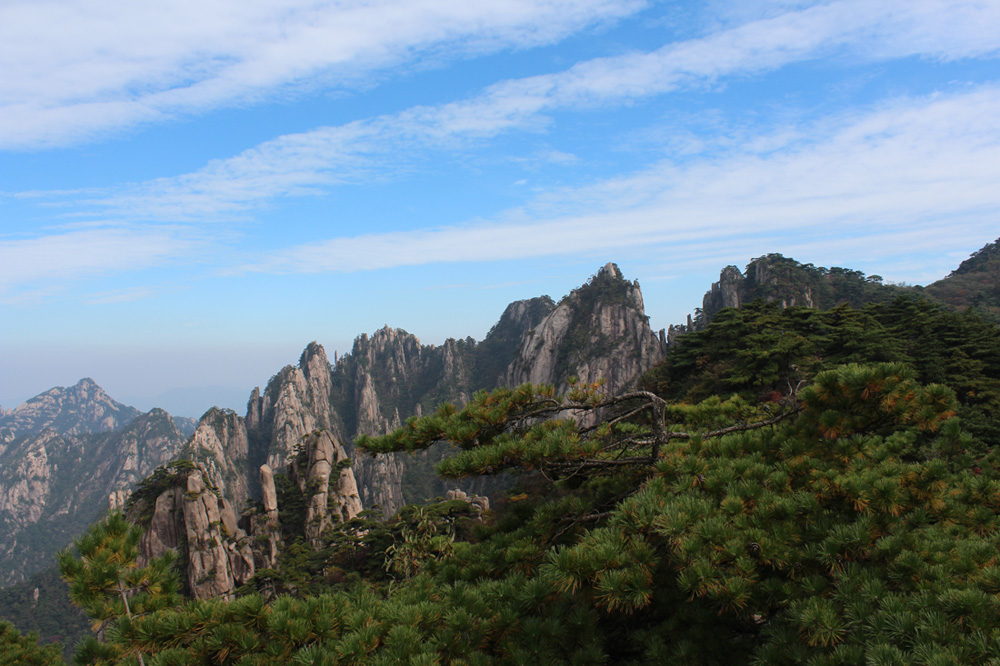 高山·青松·蓝天 摄影 原素