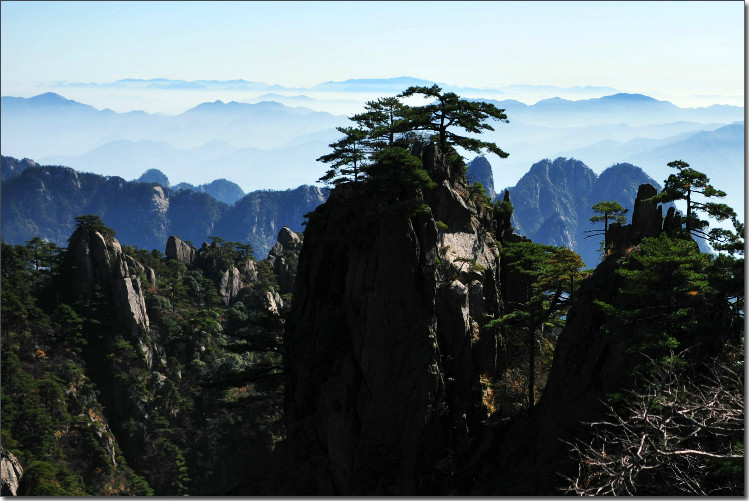 秀美黄山(2) 摄影 浩龙之韵