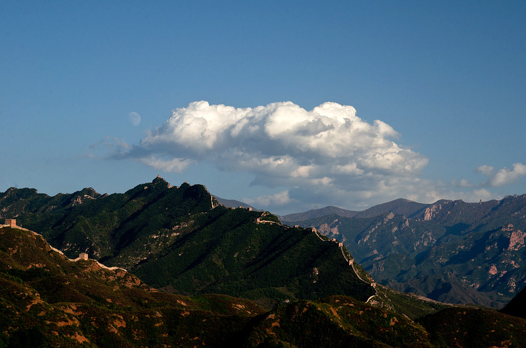 金山岭 摄影 狼鹰