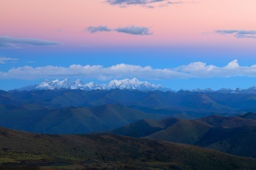 贡嘎雪山 摄影 北方天空