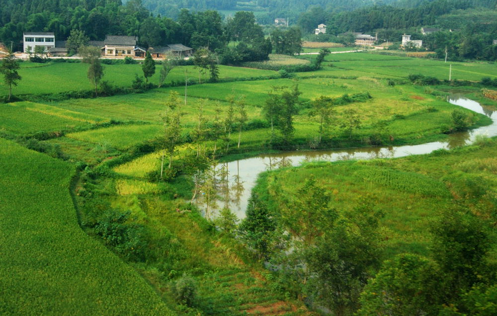 小河弯弯 摄影 luzhouzjy