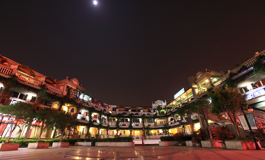 厦门鼓浪屿的夜景一角 摄影 陆上行