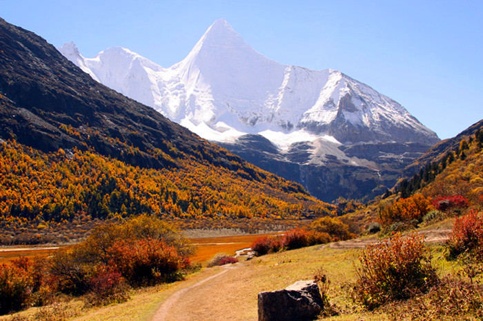 圣洁的雪山 摄影 悠然feiniao