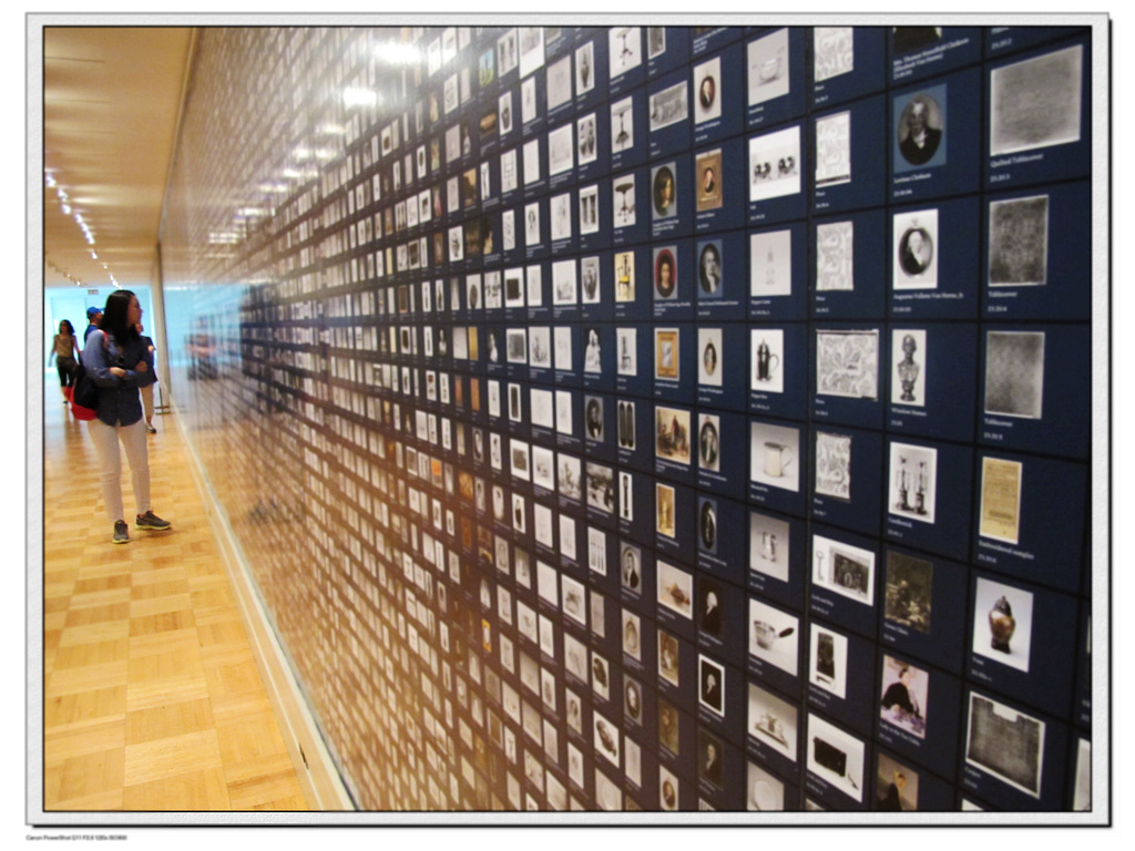 纽约大都会博物馆的照片墙 摄影 mayzx