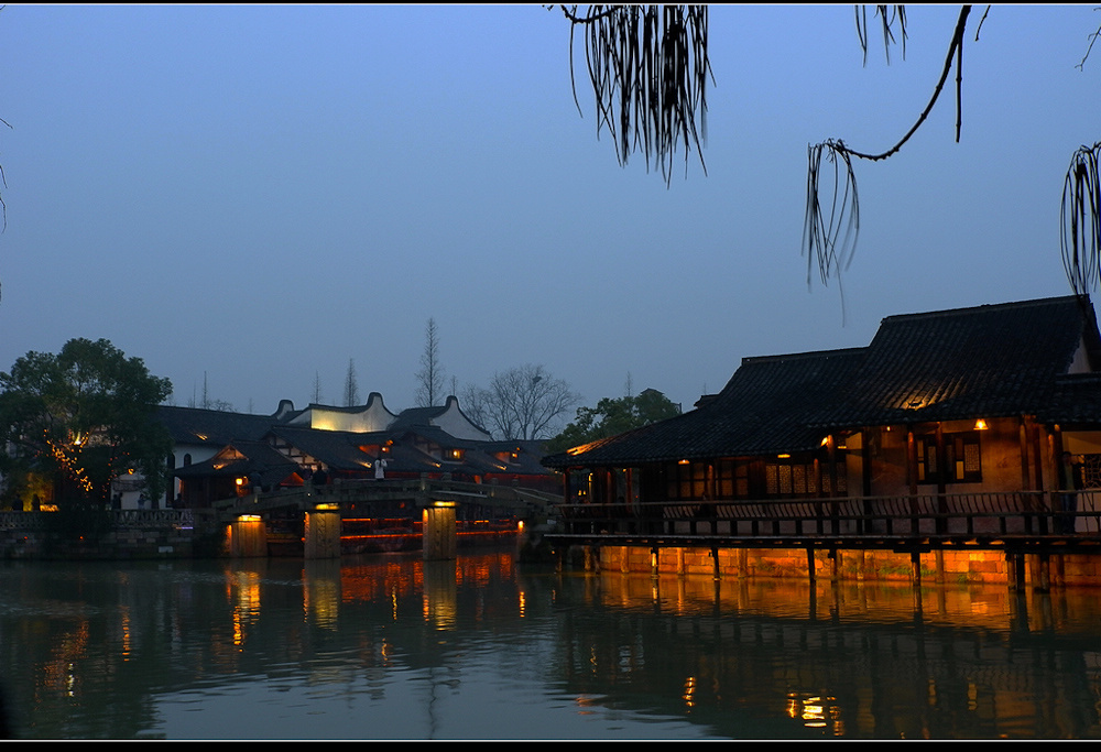 乌镇夜景 摄影 杭州老马