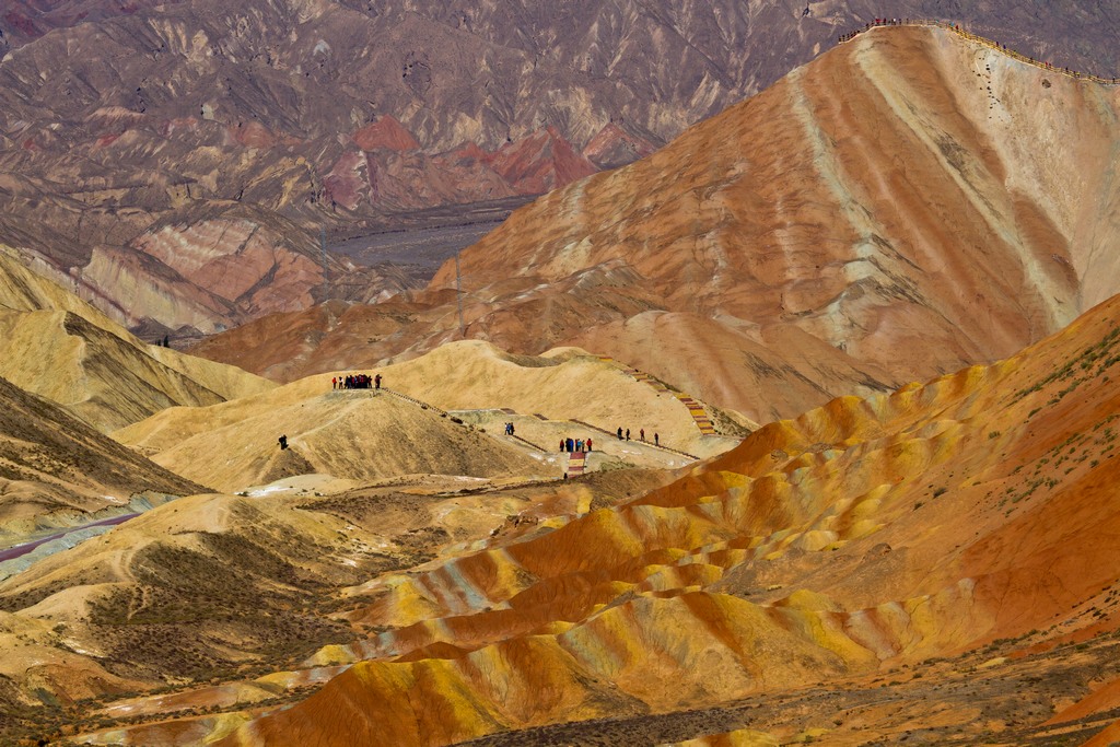 丹霞地貌 摄影 云之山峰