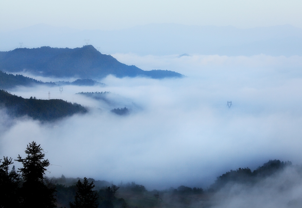 西海风景 摄影 梅文