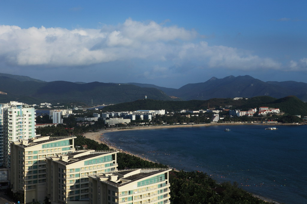 三亚大东海浴场 摄影 蕊宝贝