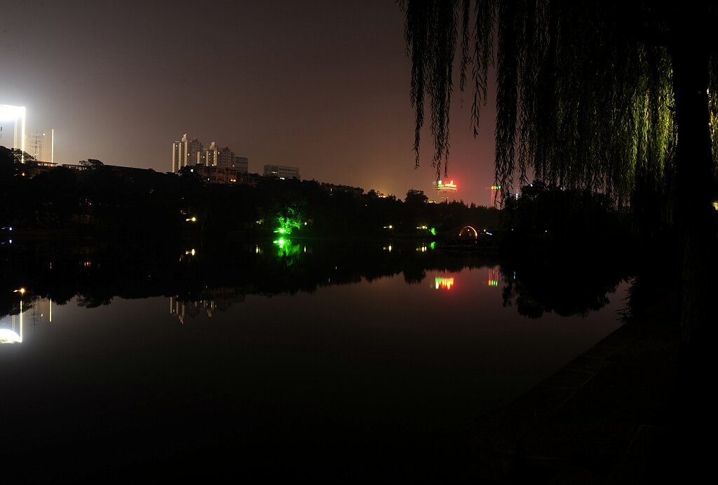 包河夜韵 摄影 劳顿