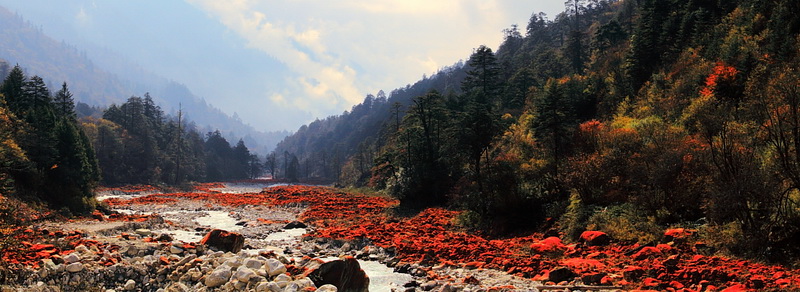 2012行摄川西-康定红石滩 摄影 巴岳山