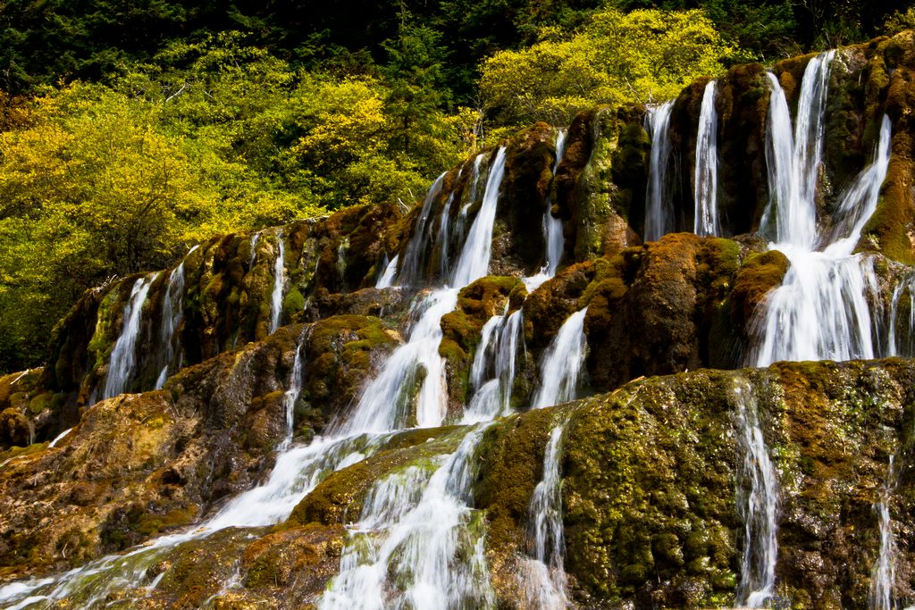 黄龙风光 摄影 云之山峰