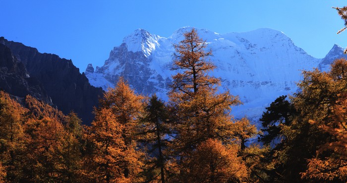 亚丁情怀.仙乃日雪山 摄影 紫煜嫣