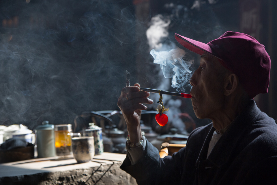 彭镇茶馆 (1) 摄影 摄翁