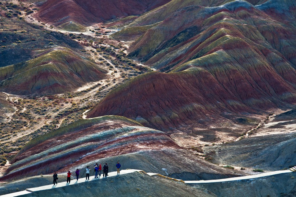 丹霞地貌 摄影 云之山峰