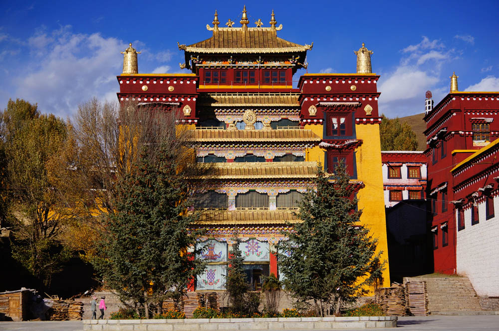 长青春科尔寺(又称理塘寺) 摄影 孤独老人