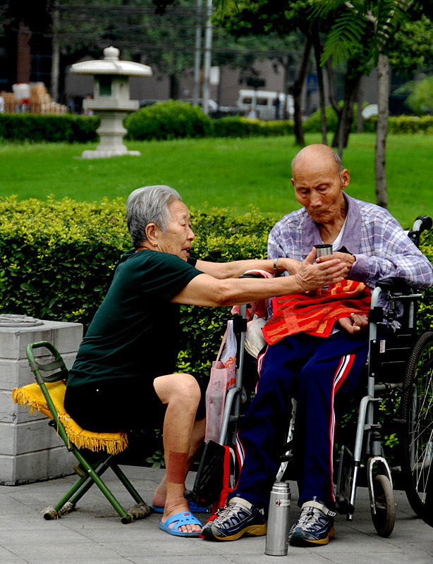 老伴 摄影 宝成铁路