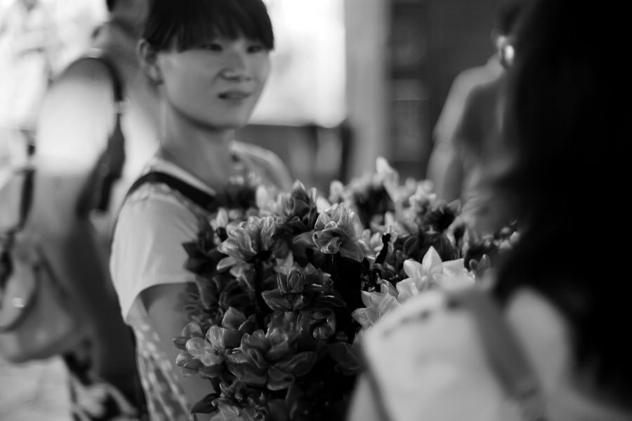 卖花姑娘 摄影 windyun