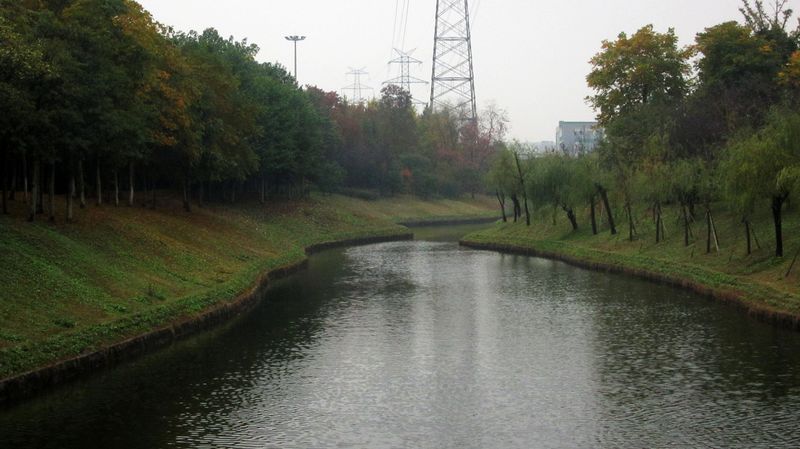河岸 摄影 高渐飞