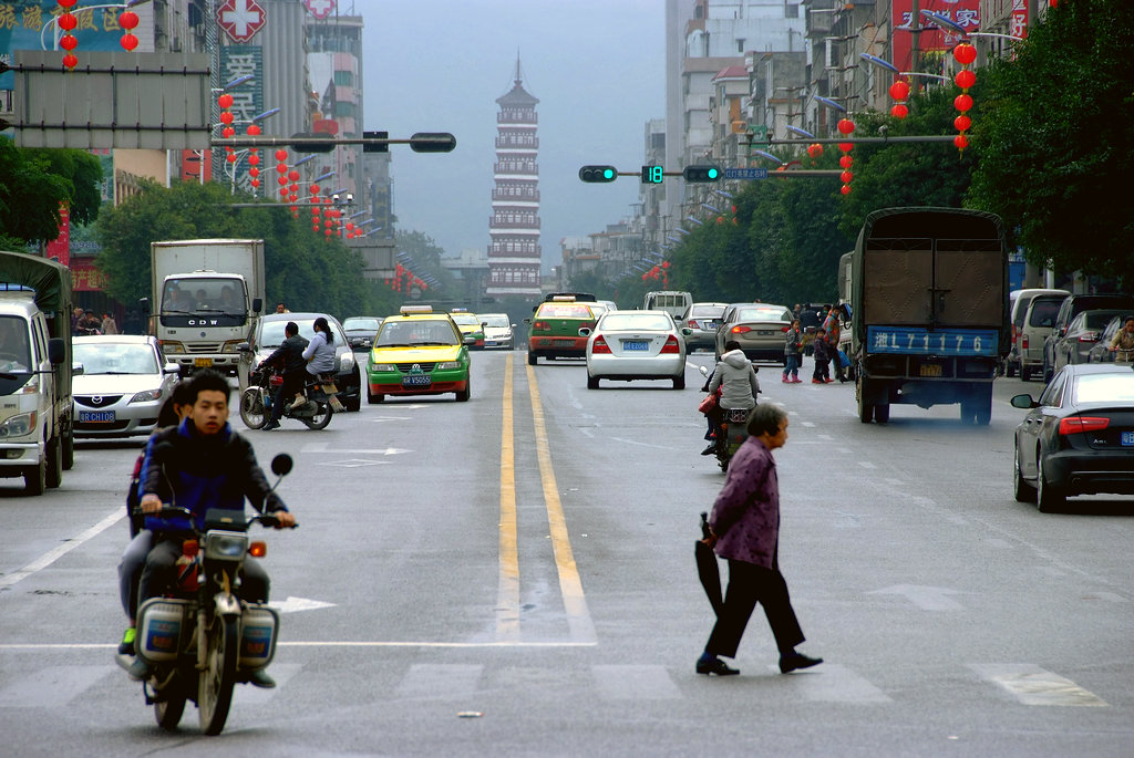 街景一瞥 摄影 叶飘四季