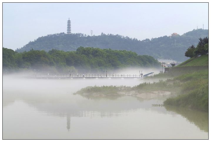 《雾江》 摄影 山水情缘