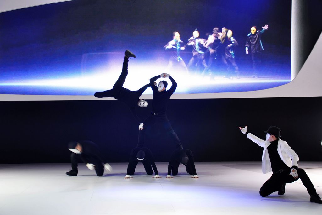 车展表演 摄影 雁南飞.