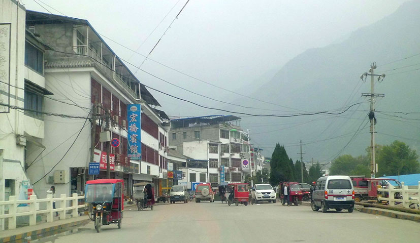 路上的风景 摄影 紫色女人