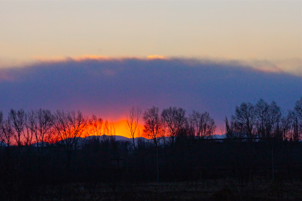 夕阳静悄悄 摄影 baiyumao