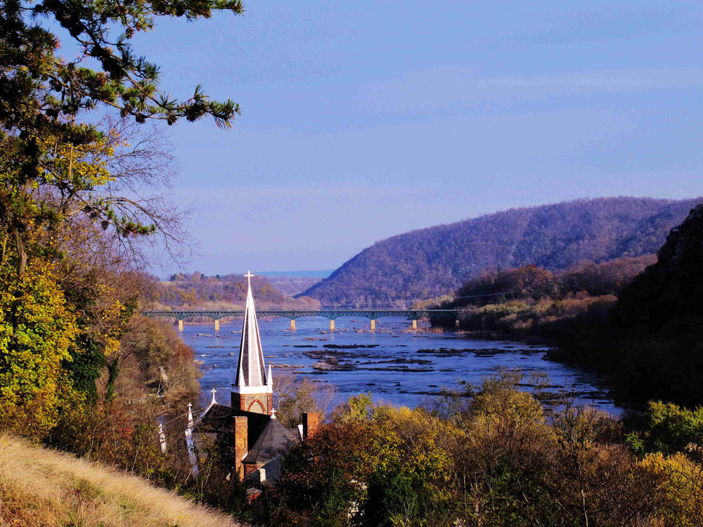 Harpers Ferry Nation History P 摄影 -玉树-