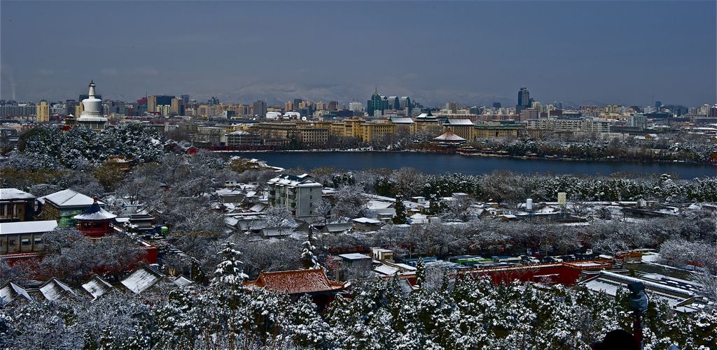 京城初雪 摄影 baiyumao