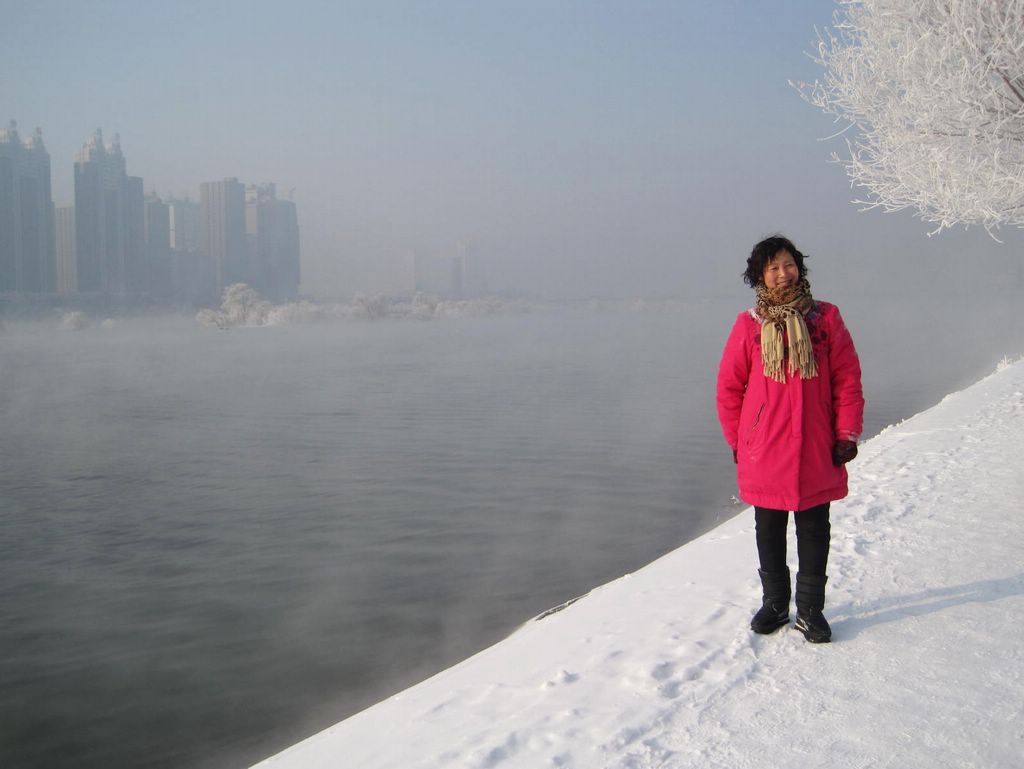 北国风光雾凇景 摄影 深水无澜